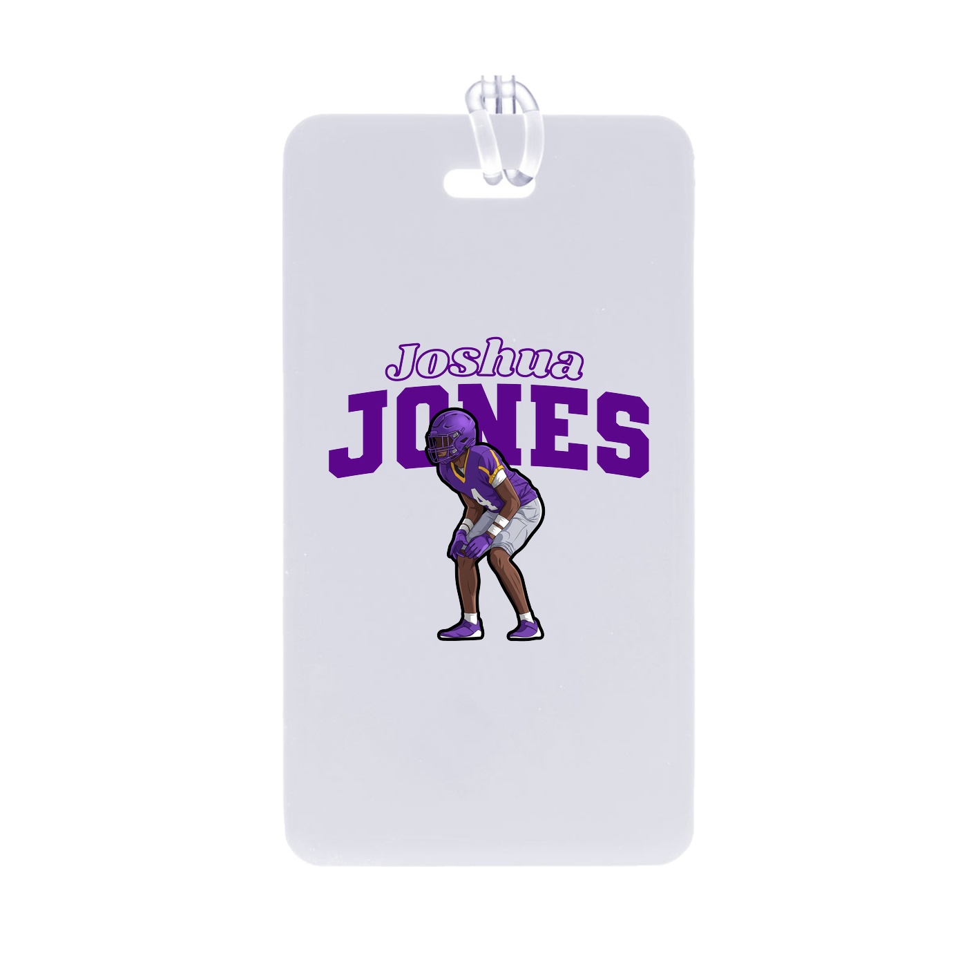 Bag Tag — Name Arch in Classic