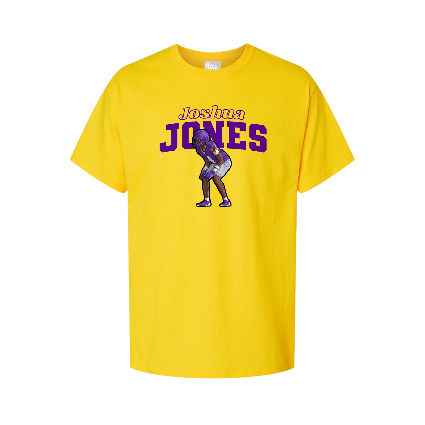 Tee — Name Arch in Gold