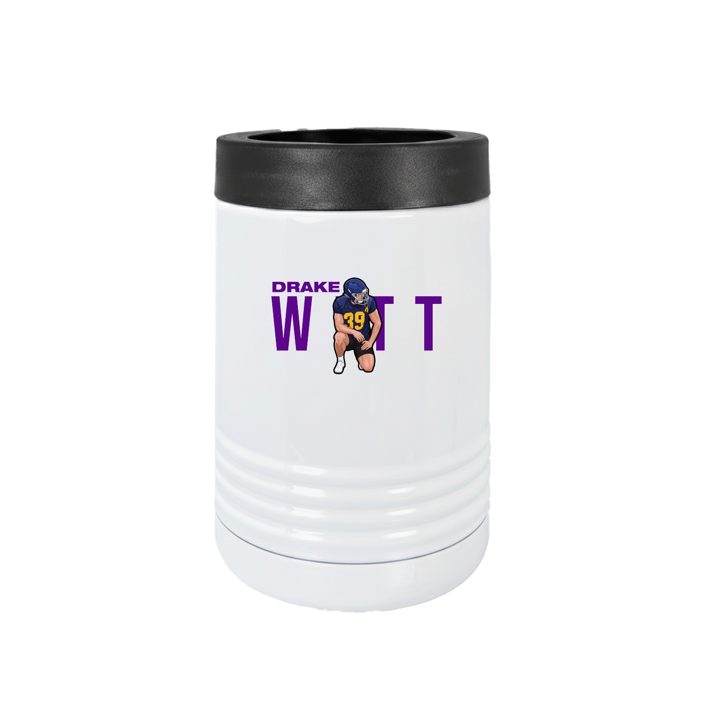 Beverage Holder — Player Name in White