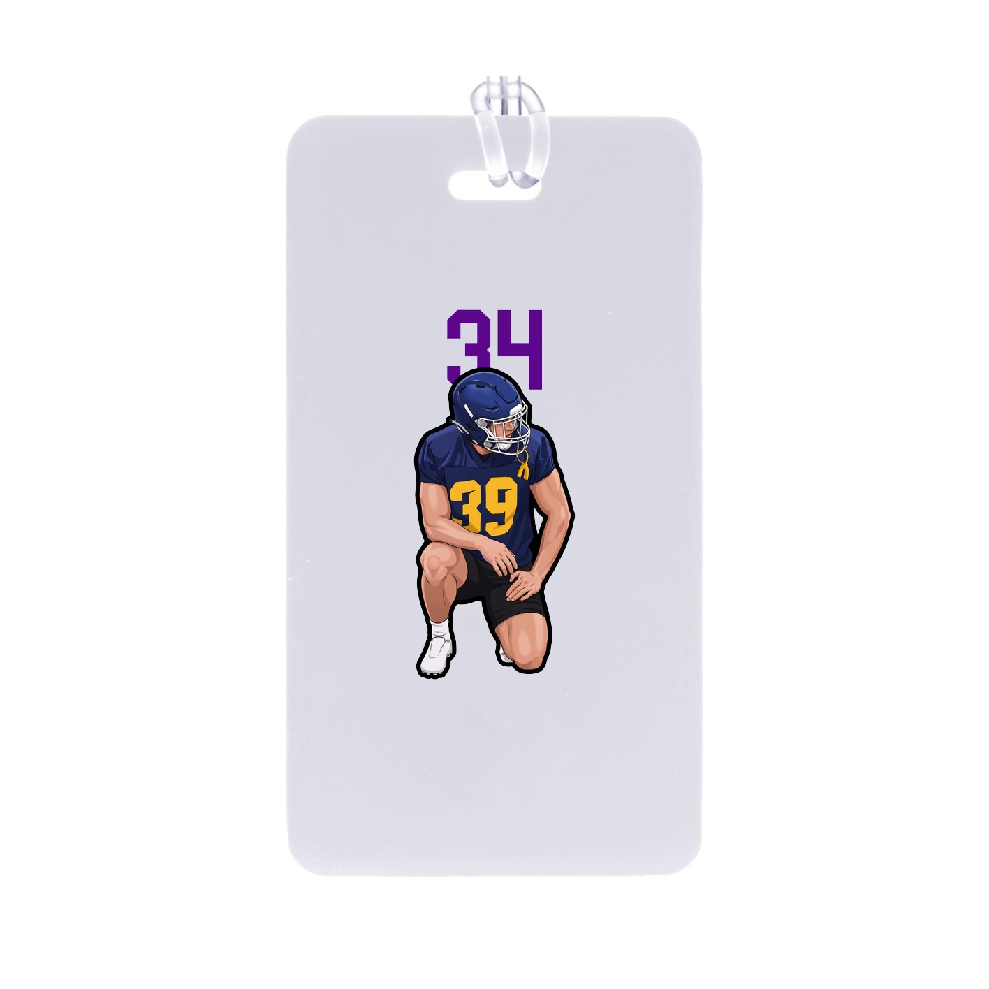 Bag Tag — Number Top in Classic