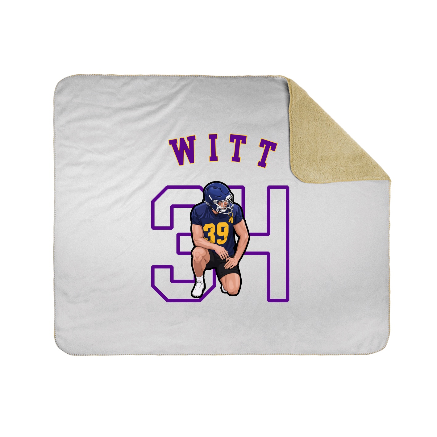 Throw Blanket — Shirsey Arch in White
