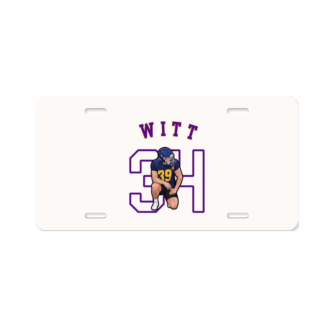 License Plate — Shirsey Arch in Classic