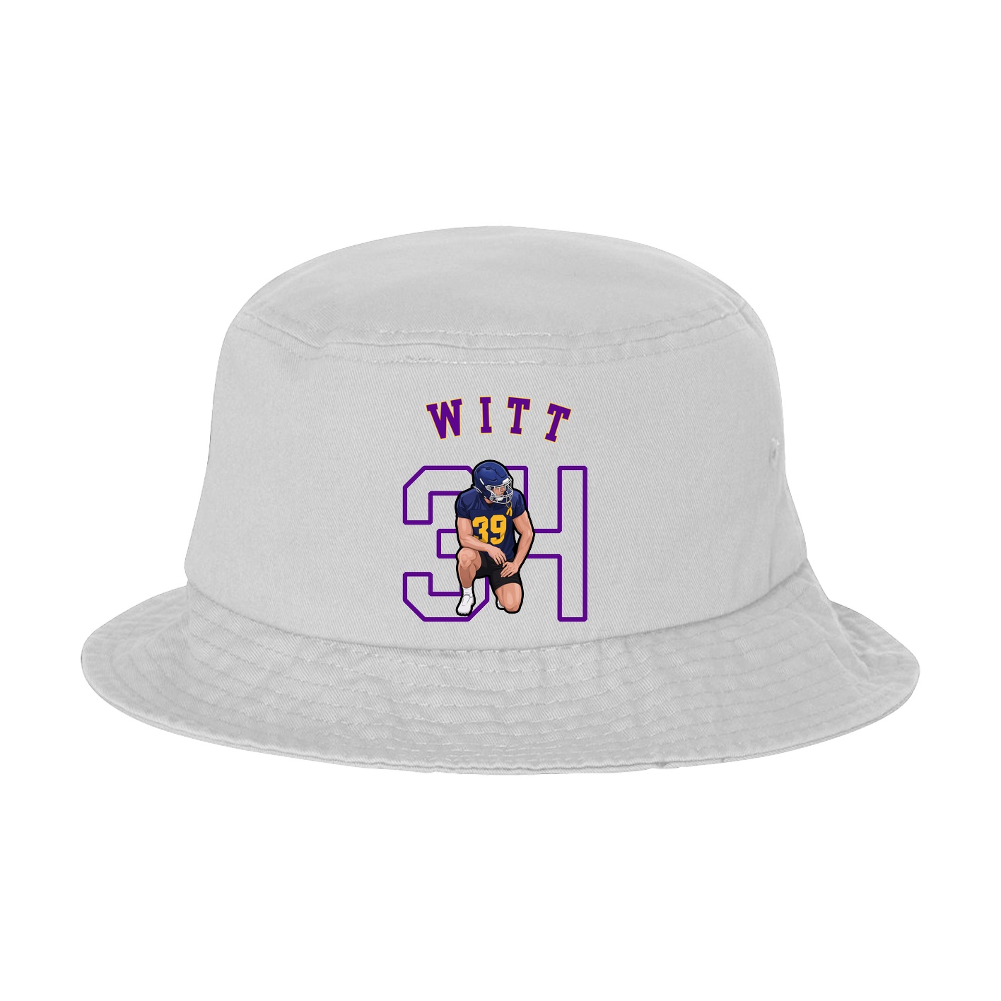 Bucket Cap — Shirsey Arch in White