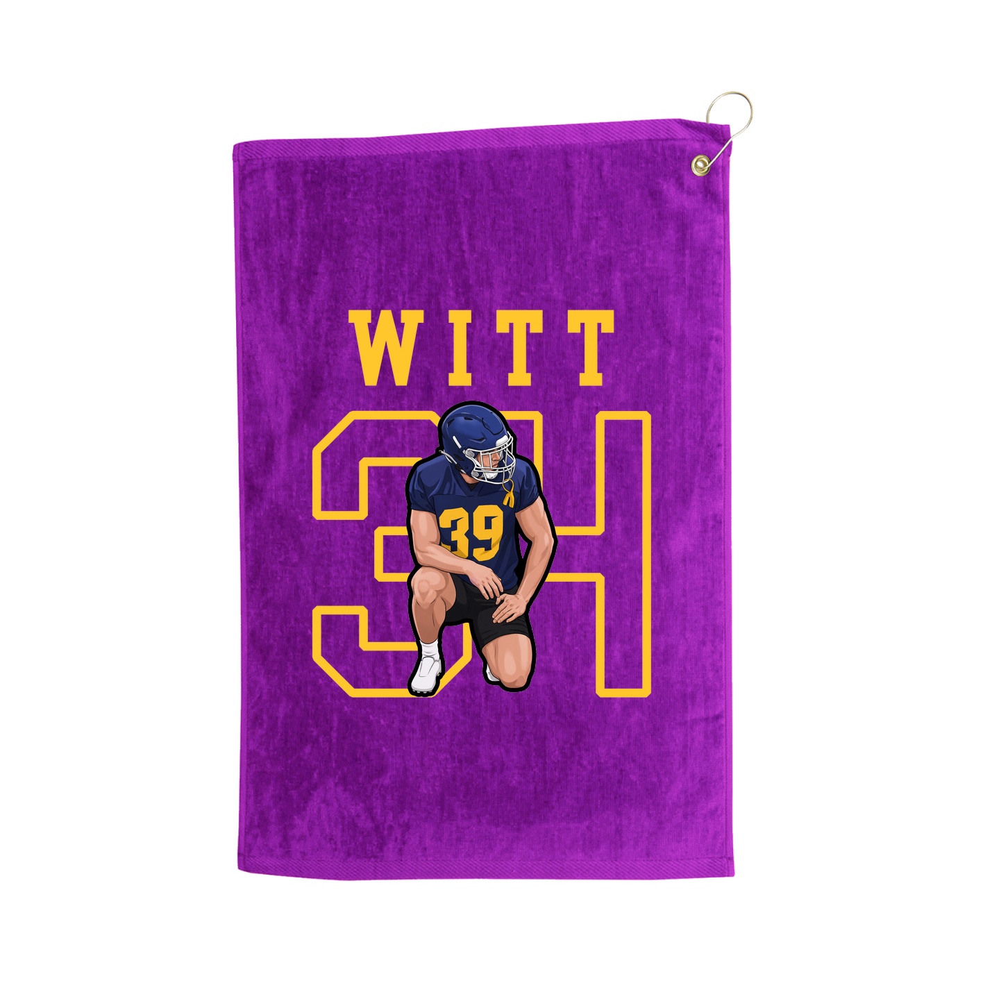 Golf Towel — Shirsey in Purple