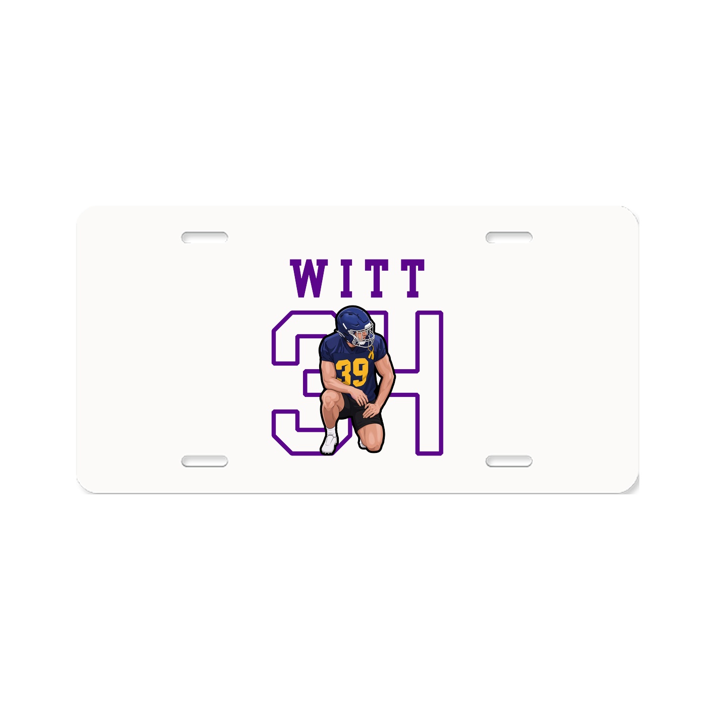 License Plate — Shirsey in Classic