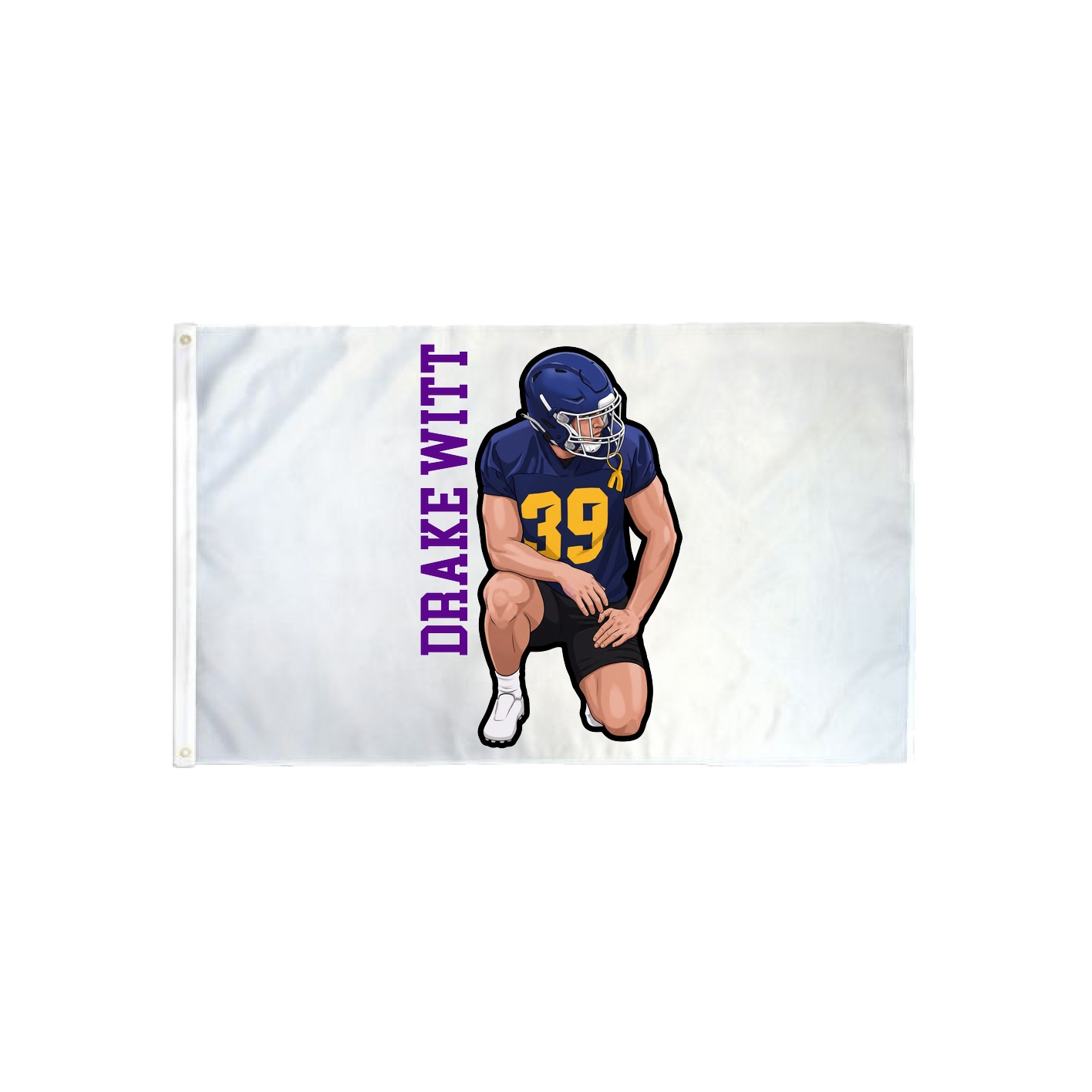 3x5 Flag — Name Vertical in Classic