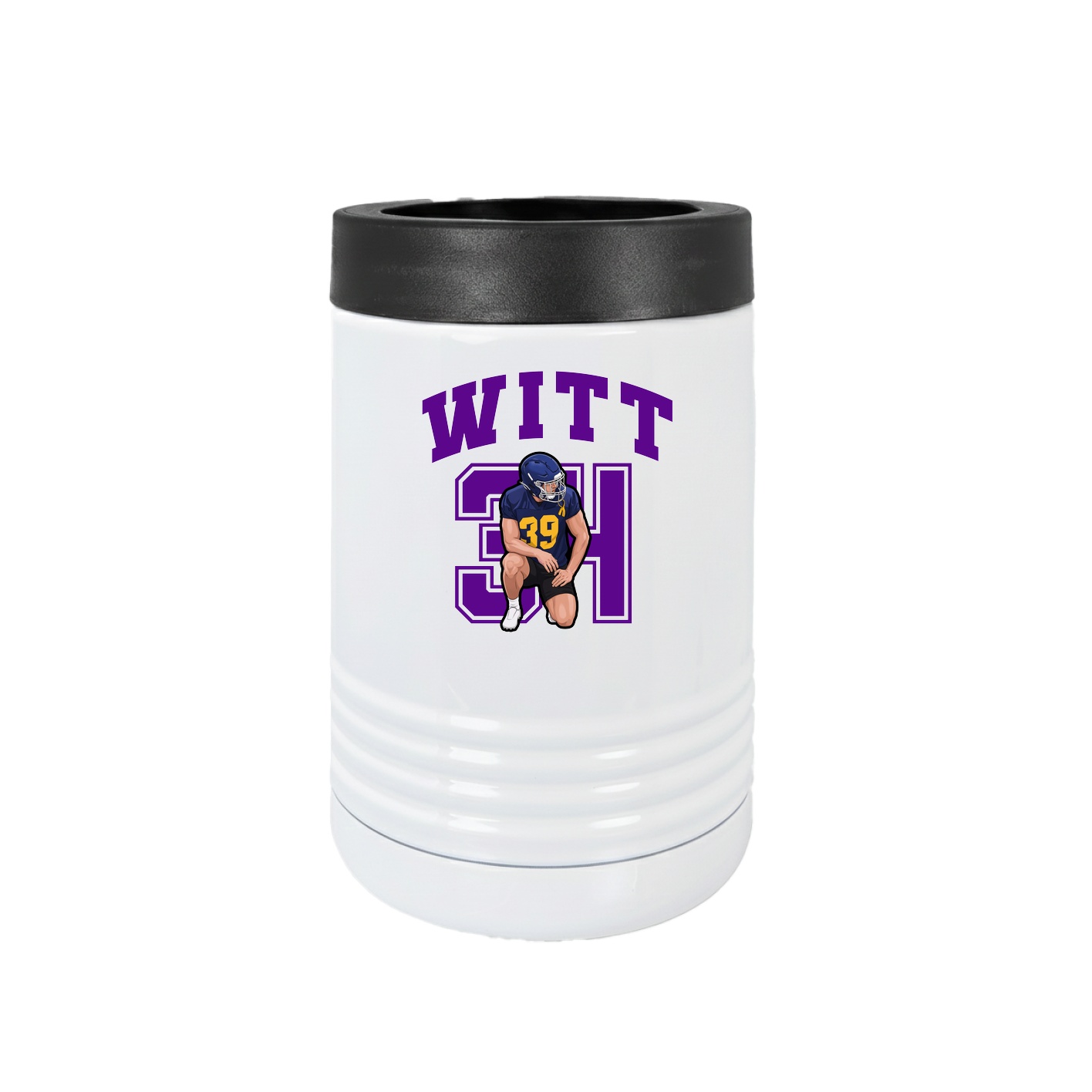Beverage Holder — Number in White