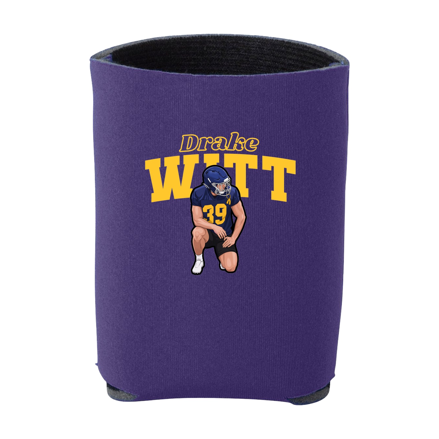 Can Holder — Name Arch in Purple