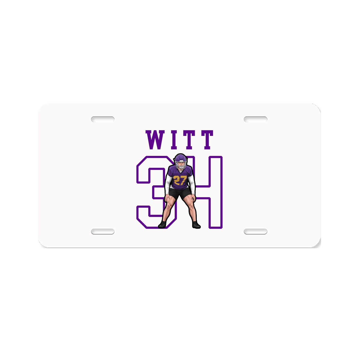 License Plate — Shirsey in Classic