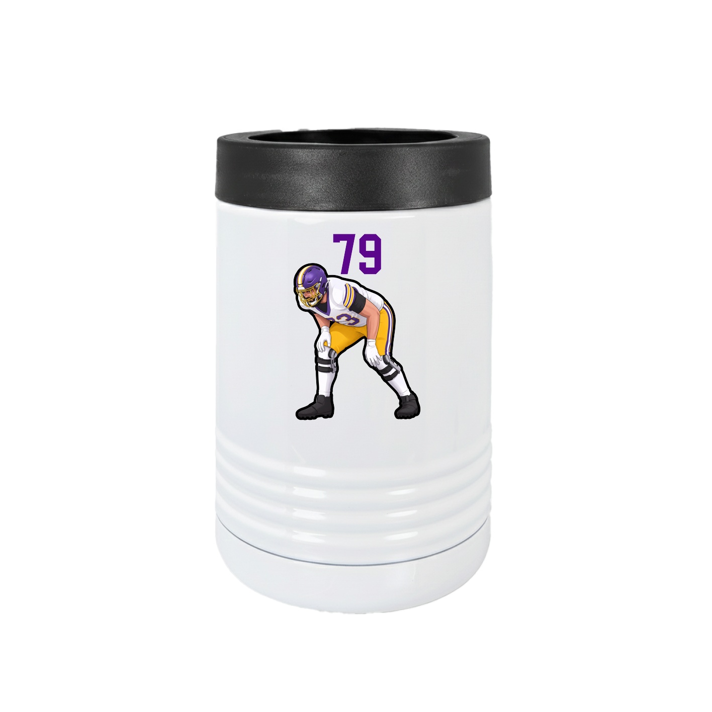 Beverage Holder — Number Top in White