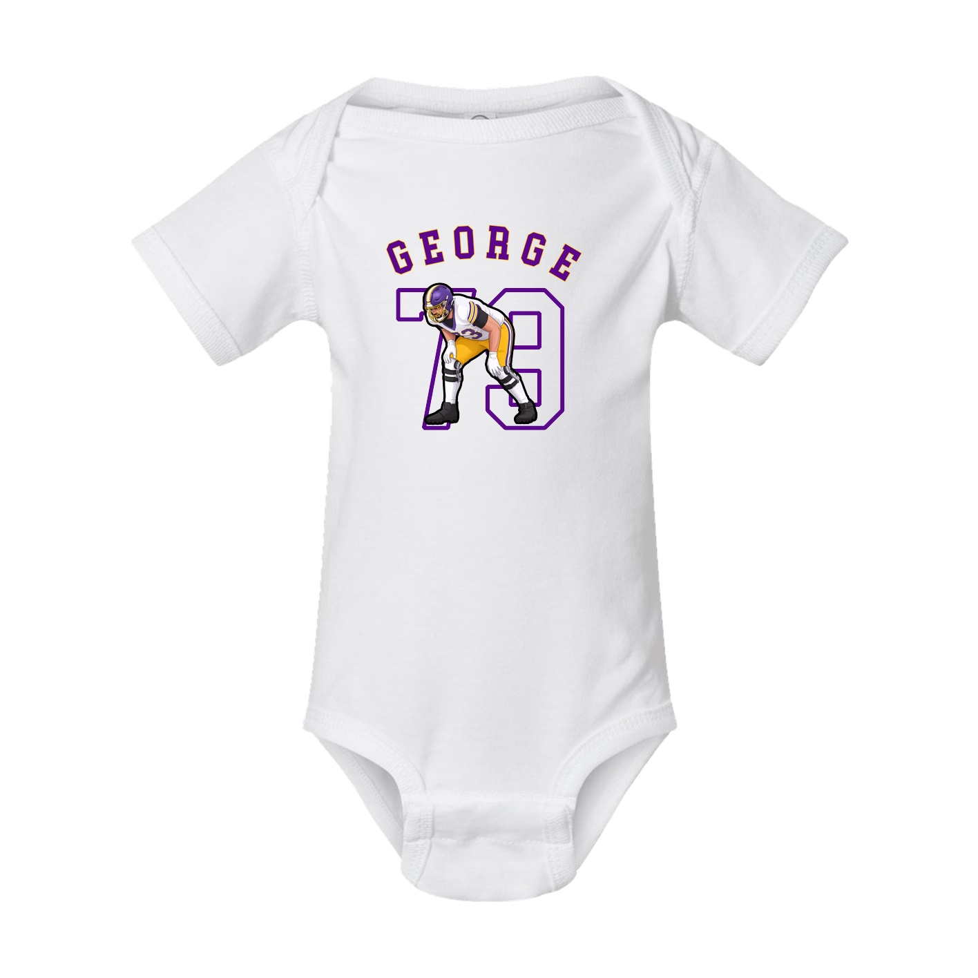 Baby Onesie — Shirsey Arch in White