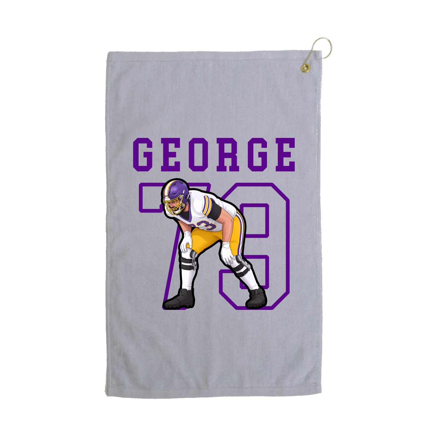 Golf Towel — Shirsey in Grey