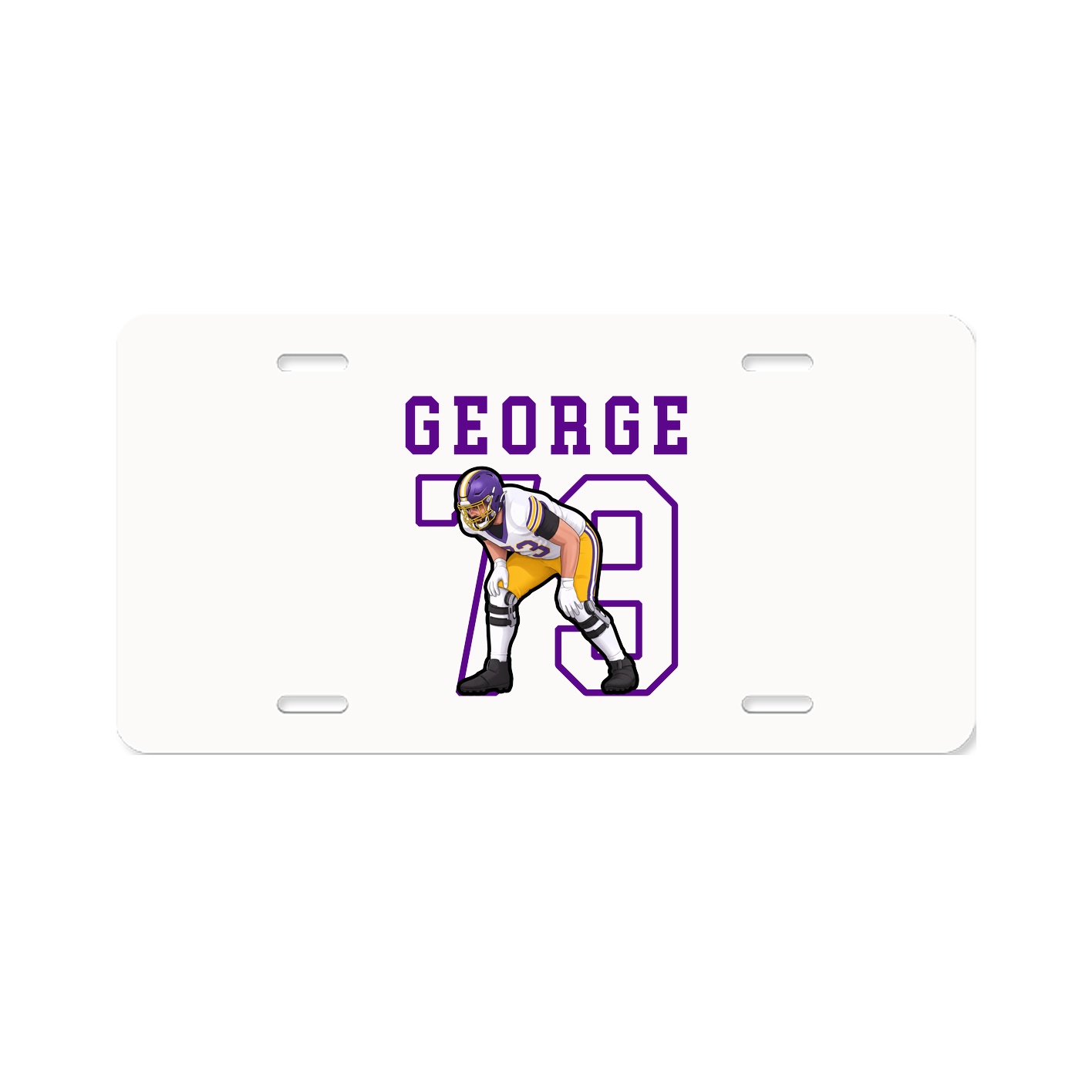 License Plate — Shirsey in Classic