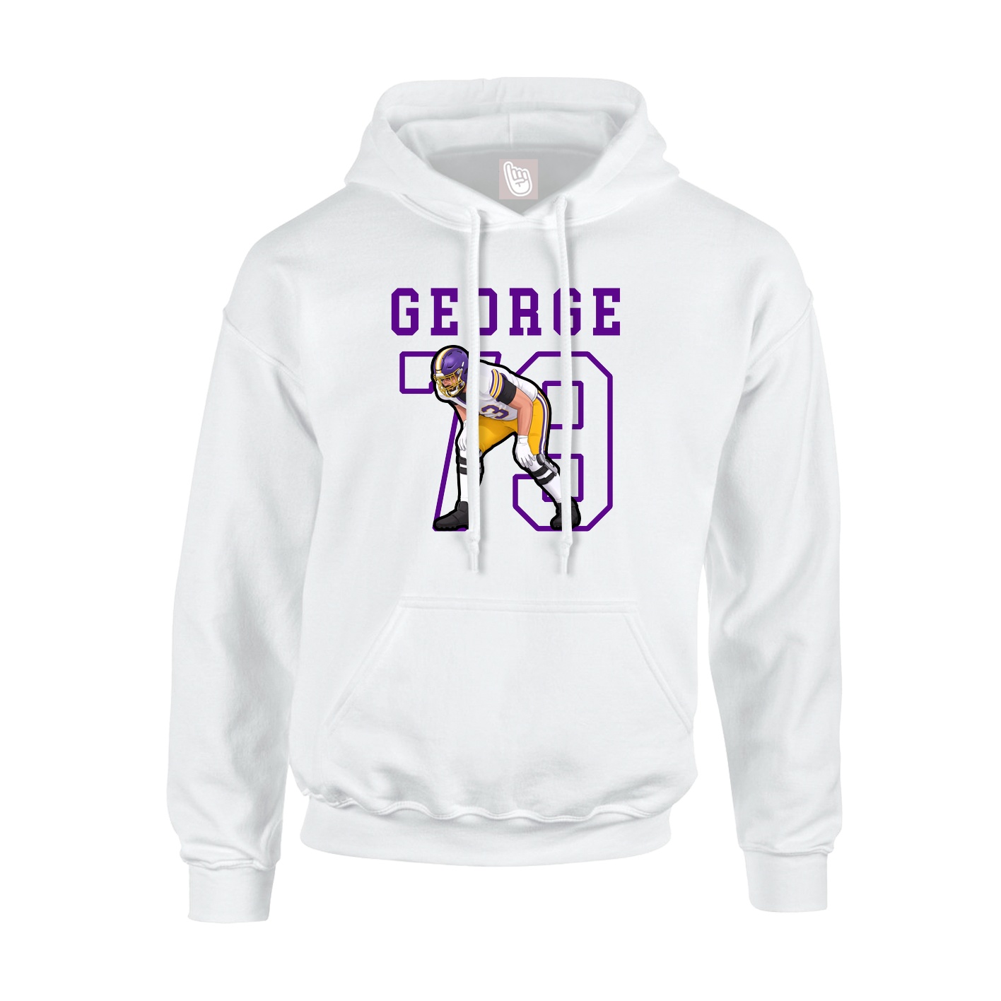 Youth Hoodie — Shirsey in White
