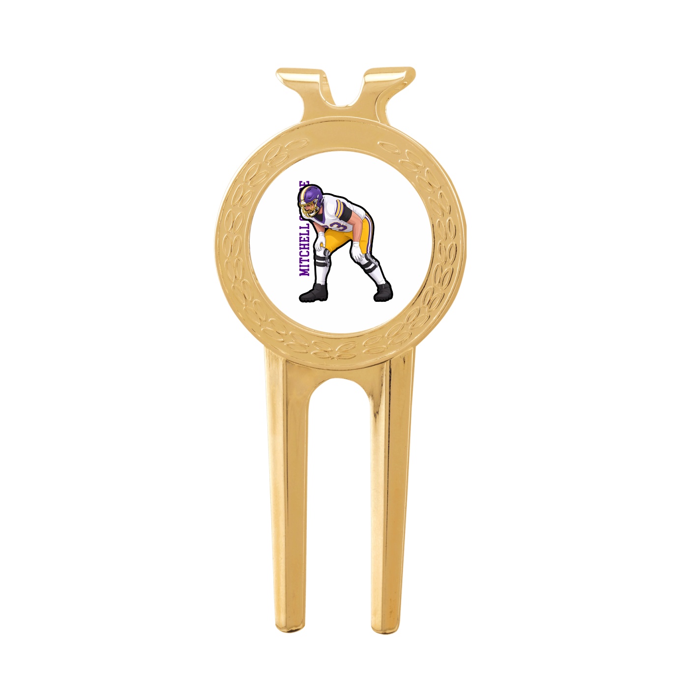 Divot Tool with Ball Marker — Name Vertical in Classic