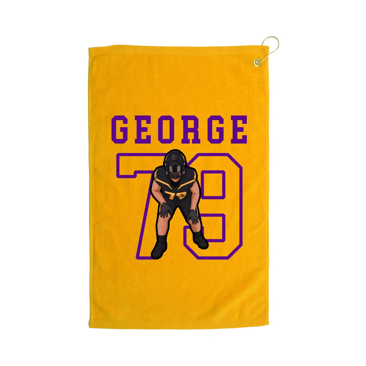 Golf Towel — Shirsey in Gold