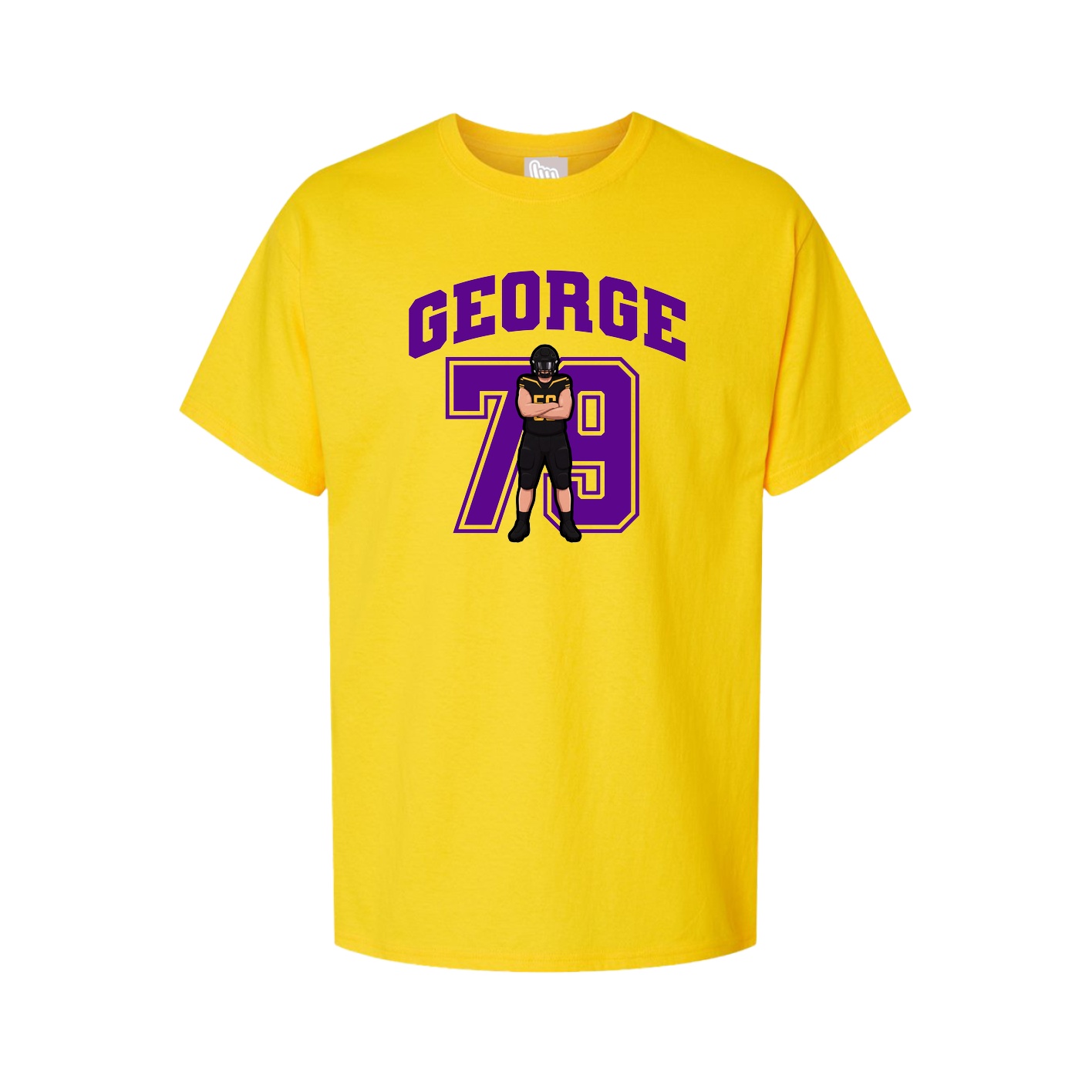 Tee — Number in Gold