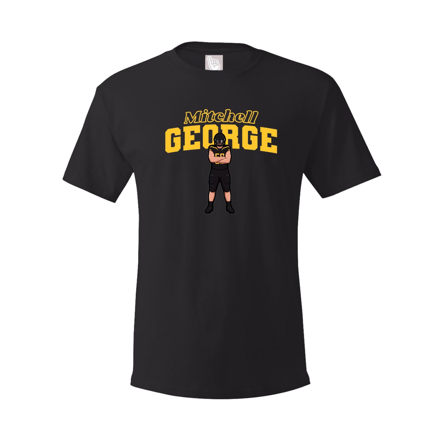 Tee — Name Arch in Black