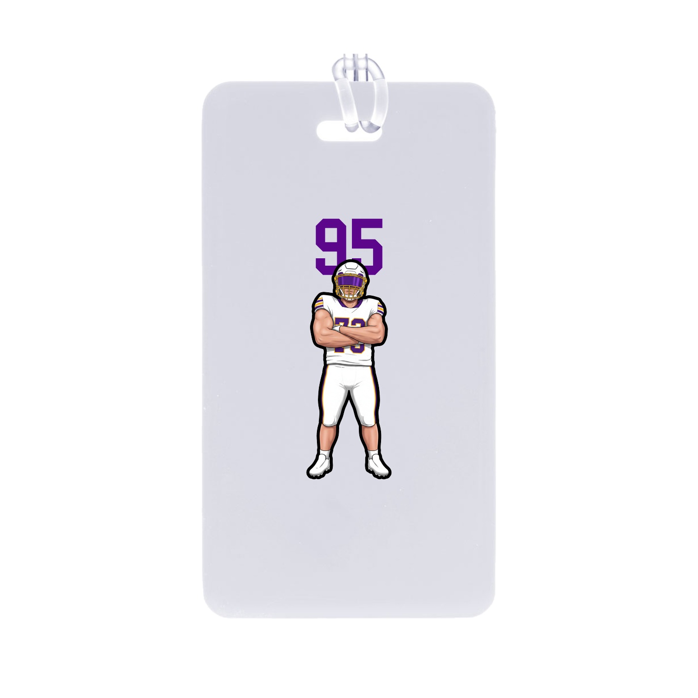 Bag Tag — Number Top in Classic