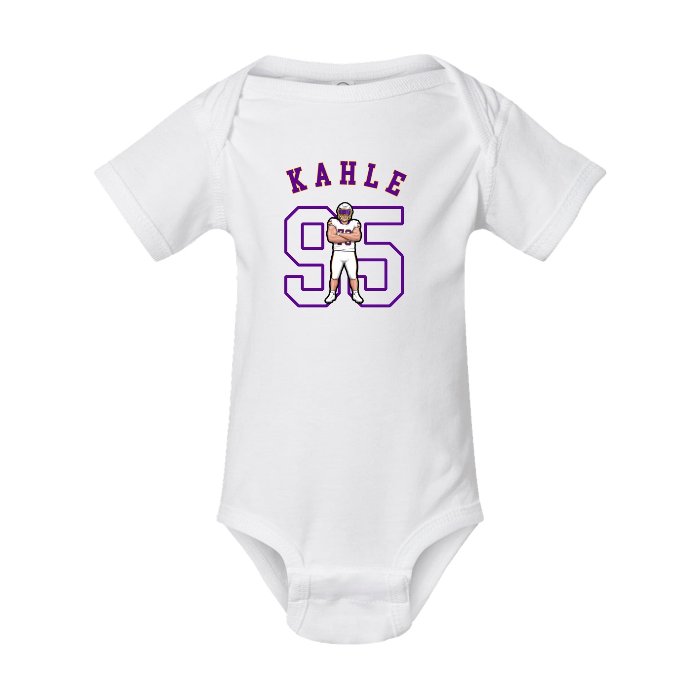 Baby Onesie — Shirsey Arch in White