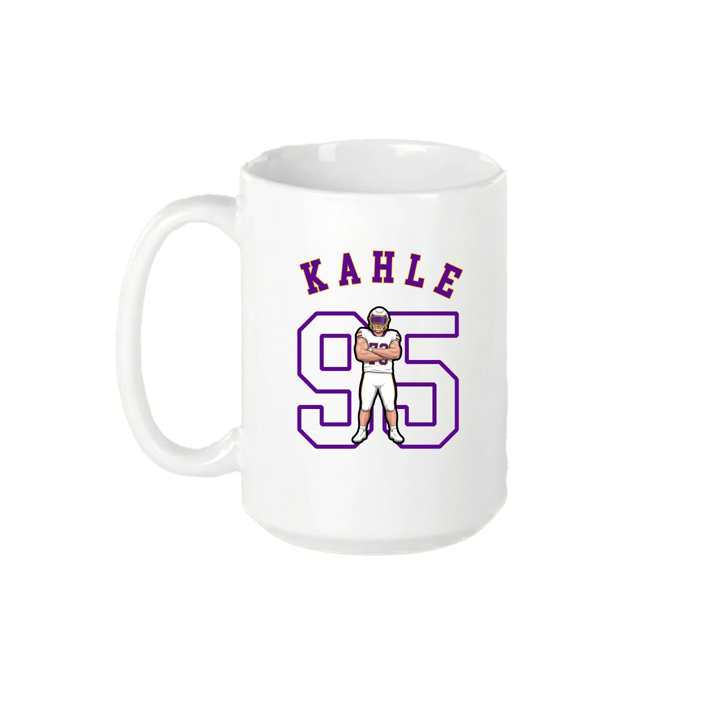 15oz Coffee Mug — Shirsey Arch in White