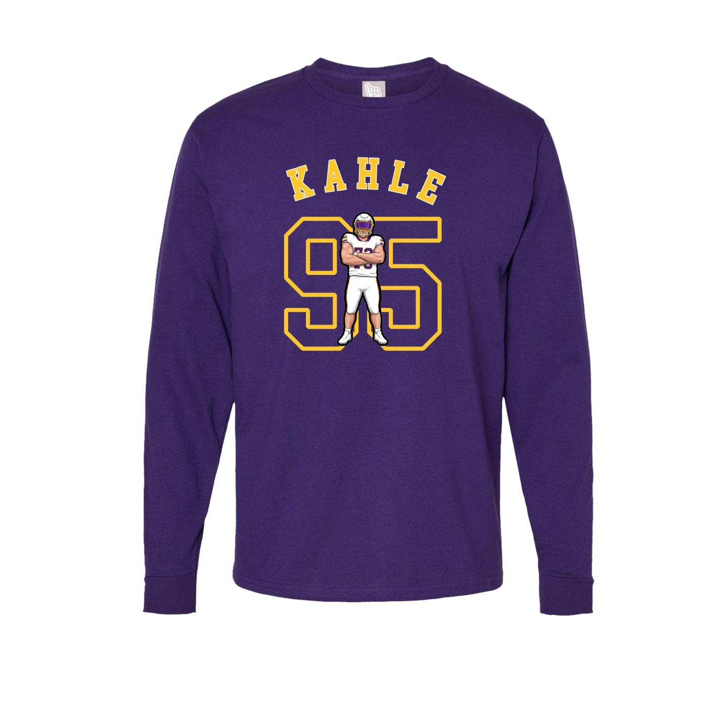 Long Sleeve Tee — Shirsey Arch in Purple