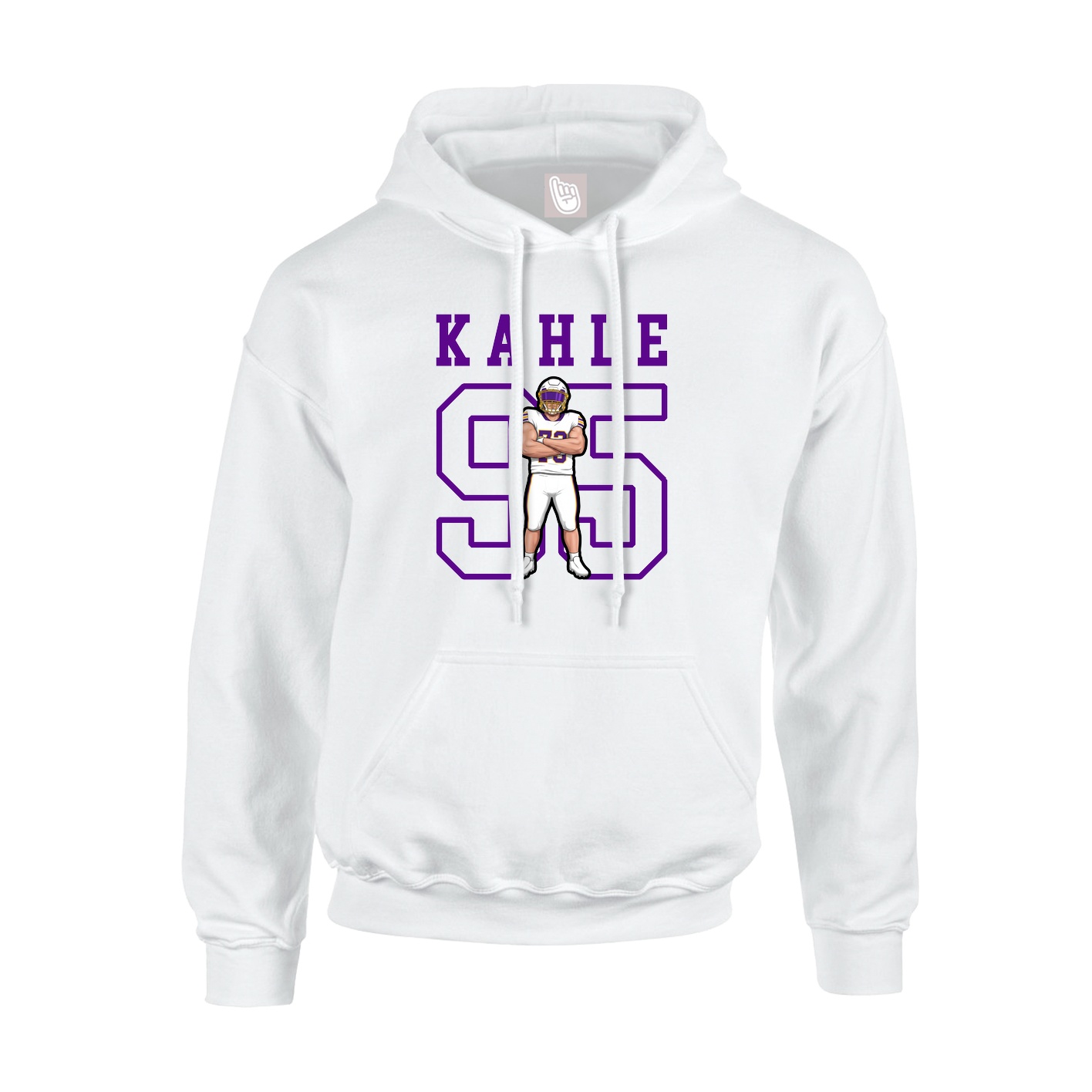 Youth Hoodie — Shirsey in White