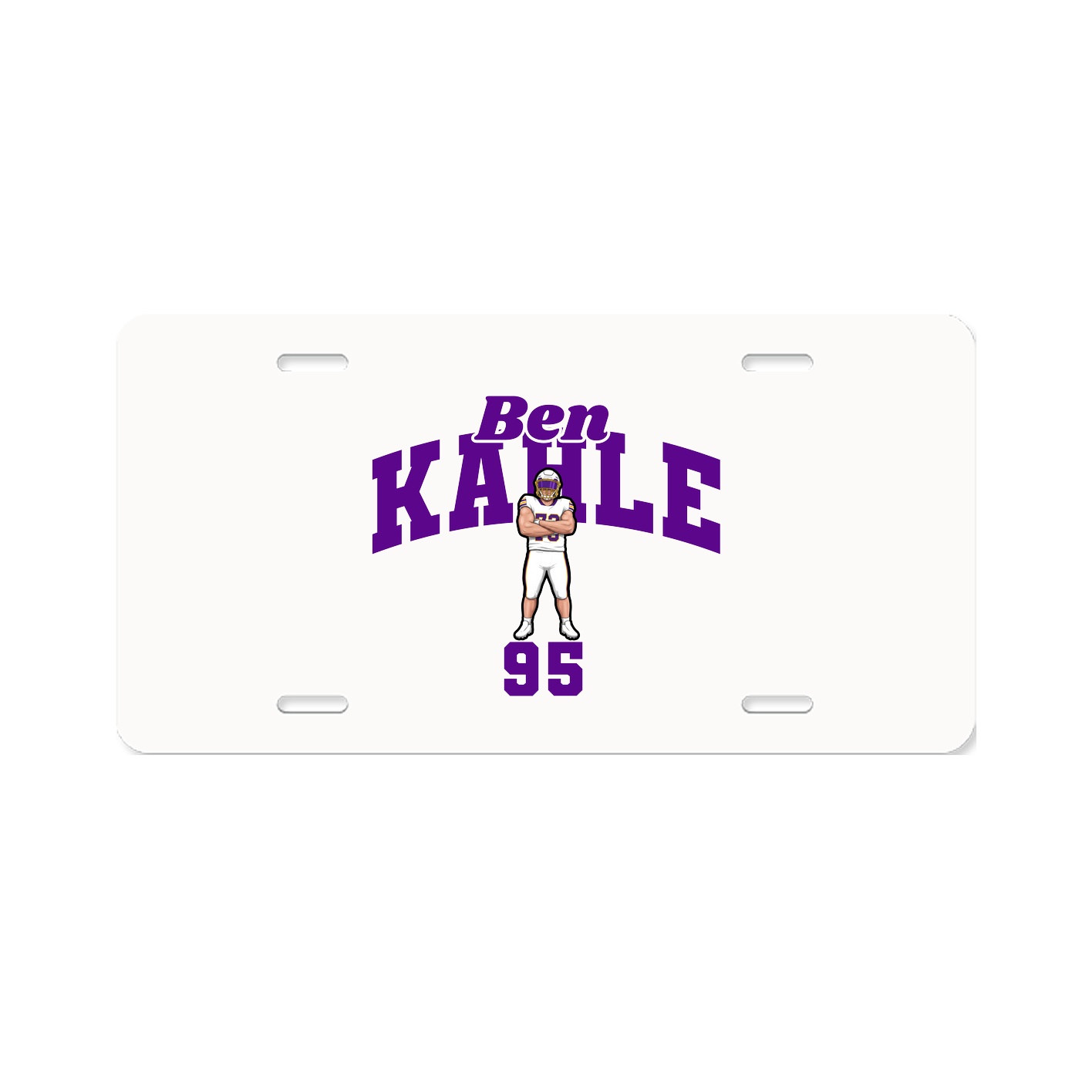 License Plate — Signature Arch in Classic
