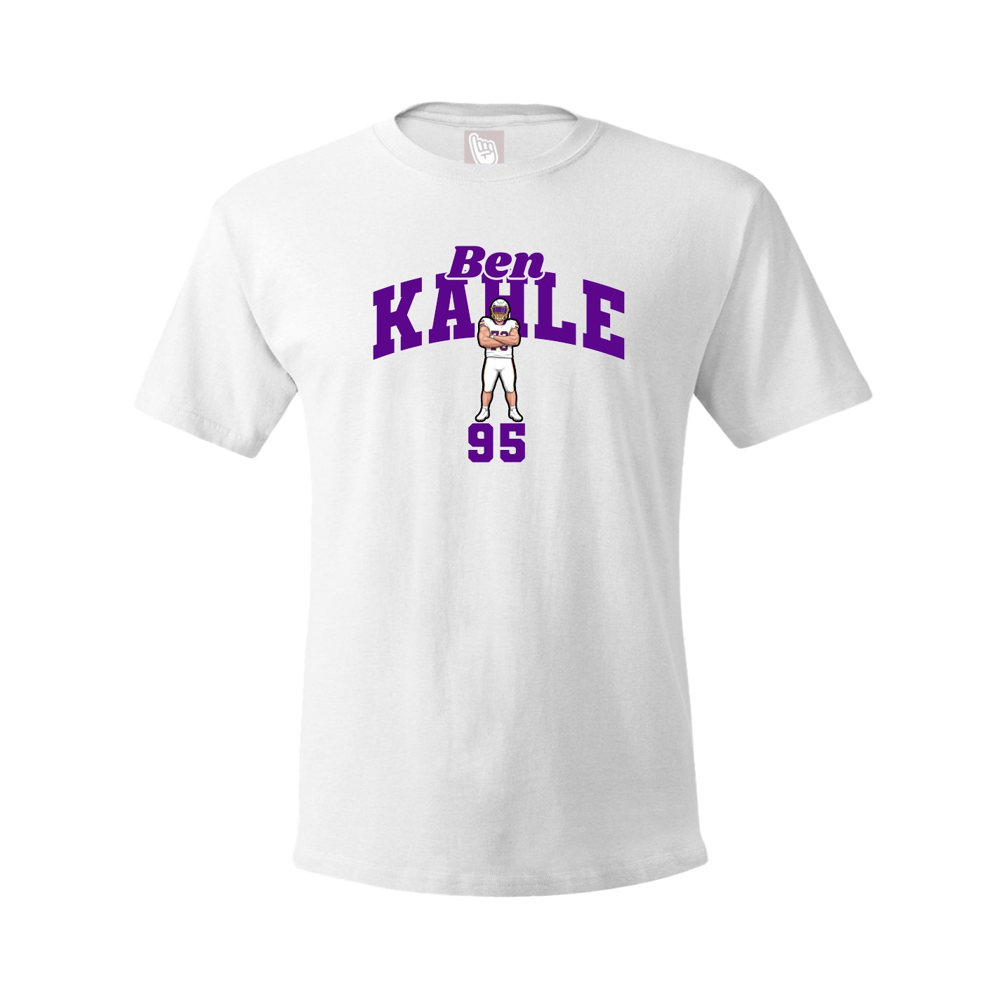 Youth Tee — Signature Arch in White