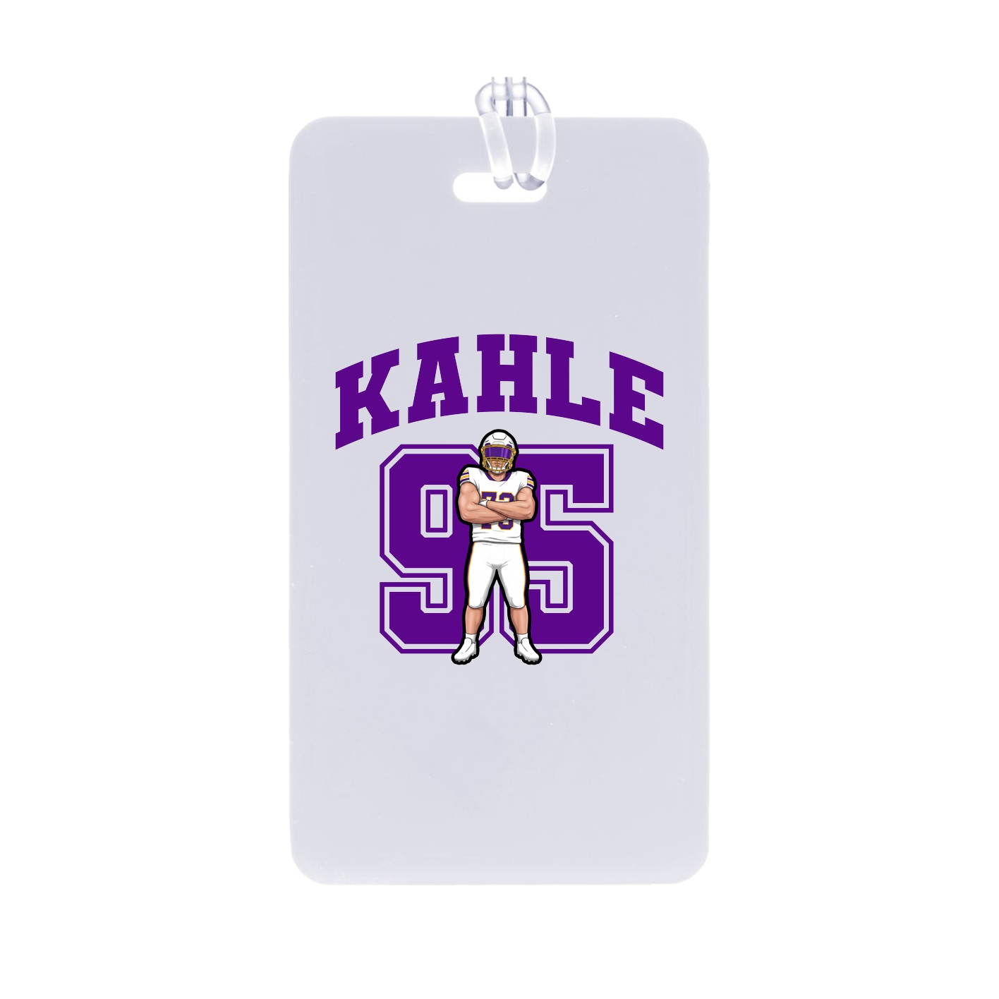 Bag Tag — Number in Classic