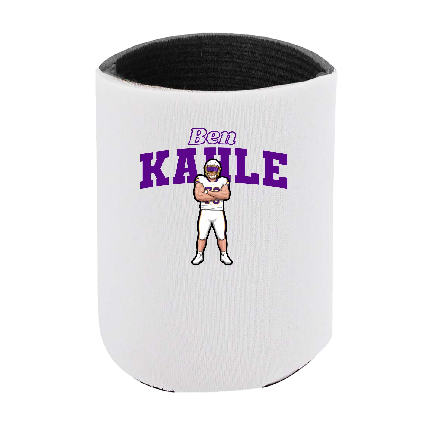 Can Holder — Name Arch in White