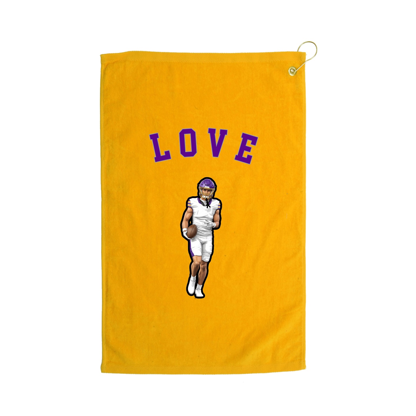 Golf Towel — Shirsey Arch in Gold