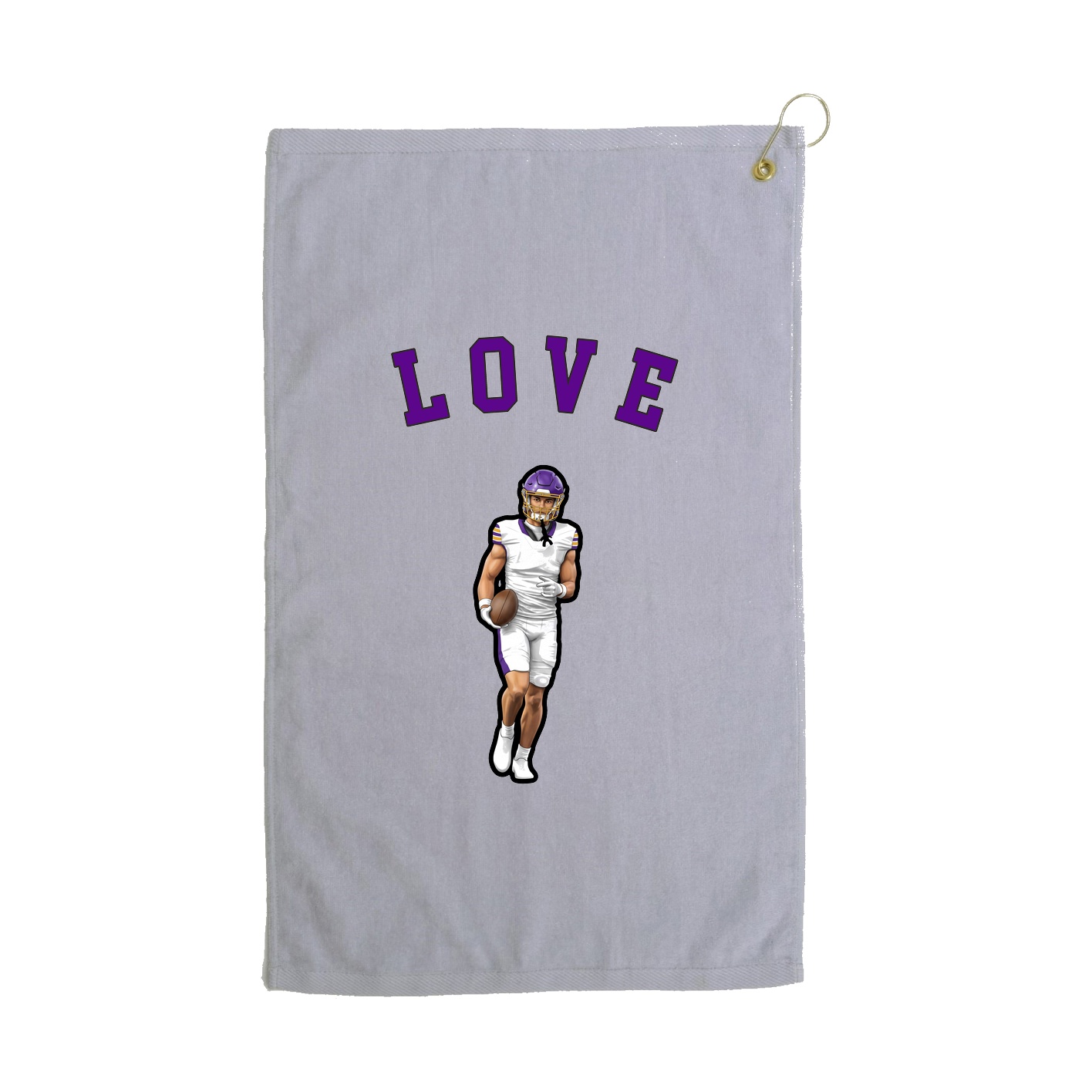 Golf Towel — Shirsey Arch in Grey