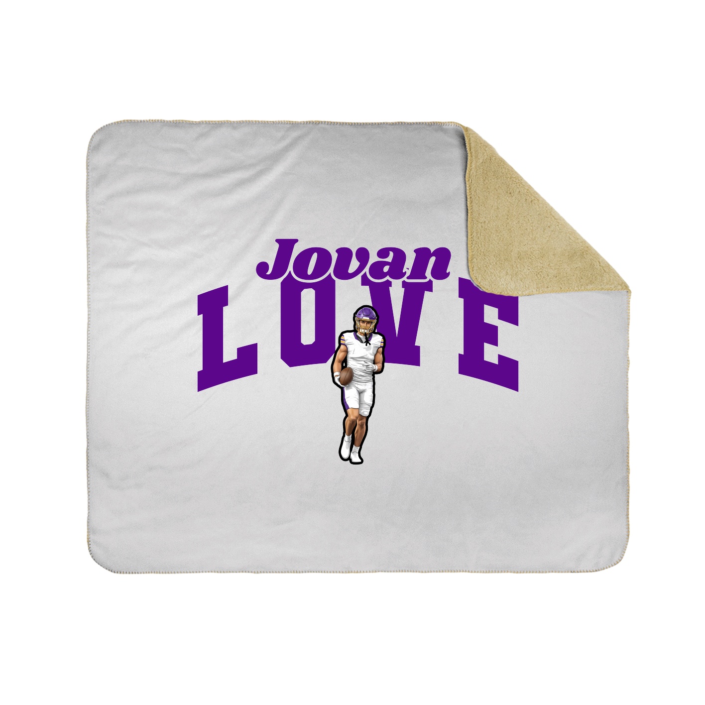 Throw Blanket — Signature Arch in White