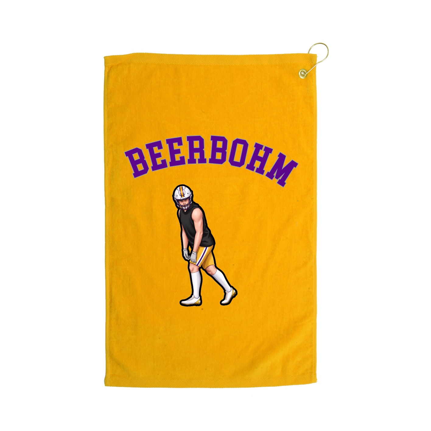 Golf Towel — Shirsey Arch in Gold