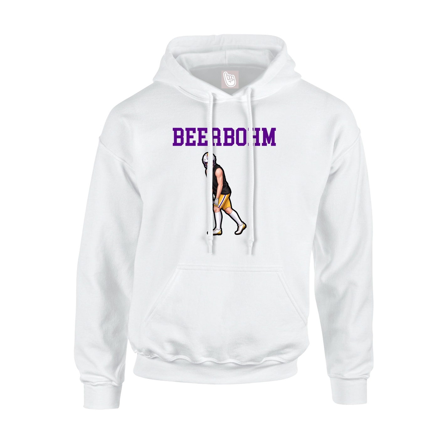 Youth Hoodie — Shirsey in White