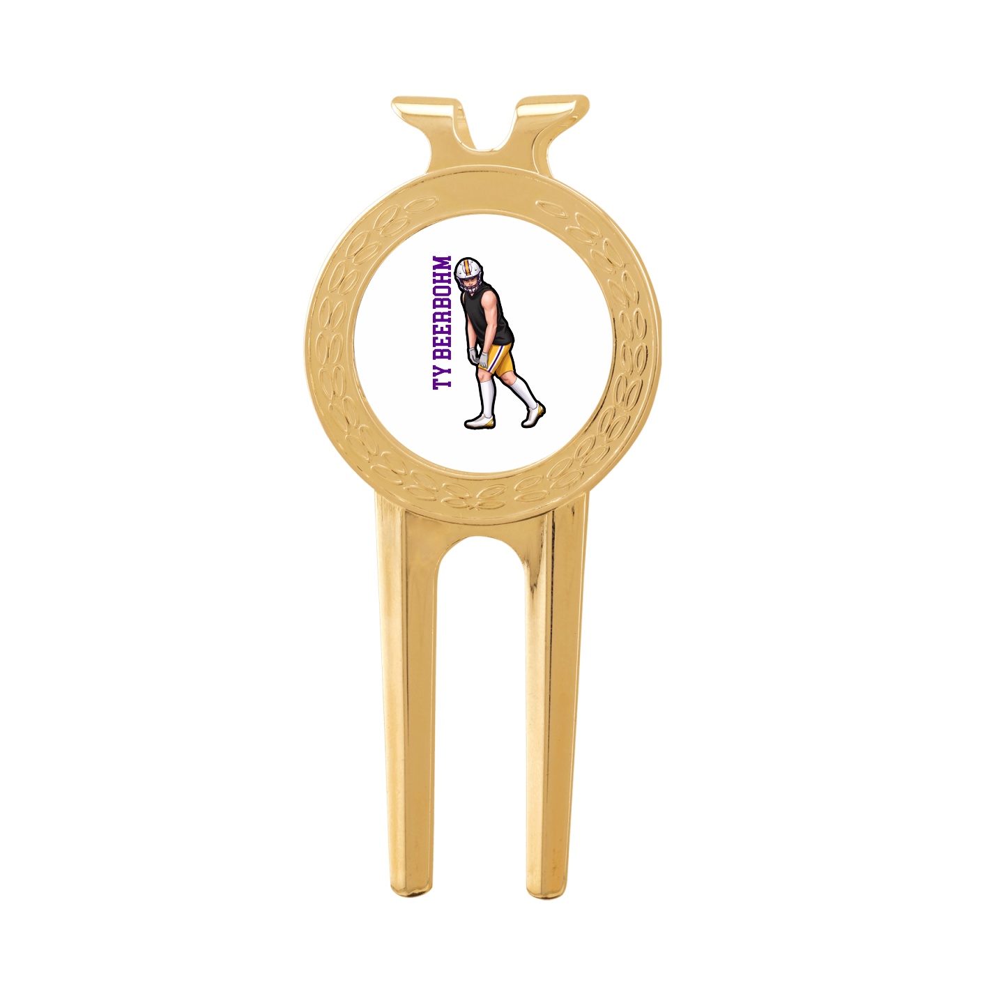 Divot Tool with Ball Marker — Name Vertical in Classic