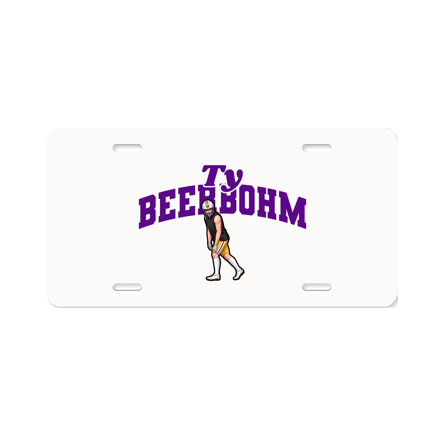 License Plate — Signature Arch in Classic