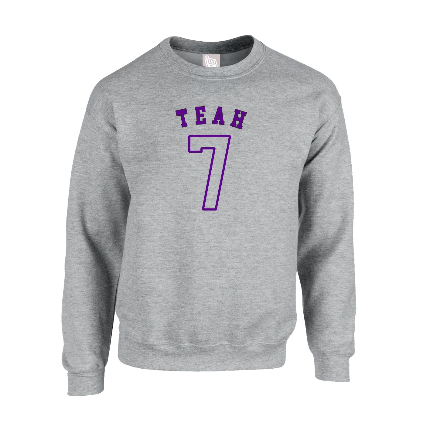 Fleece Crew — Shirsey Arch in Grey