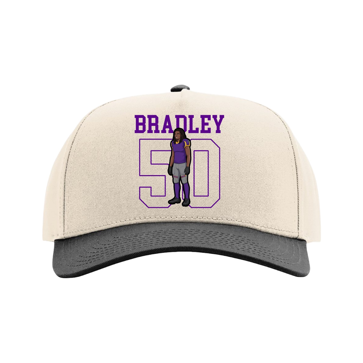 Full Fabric Five-Panel Champ Cap