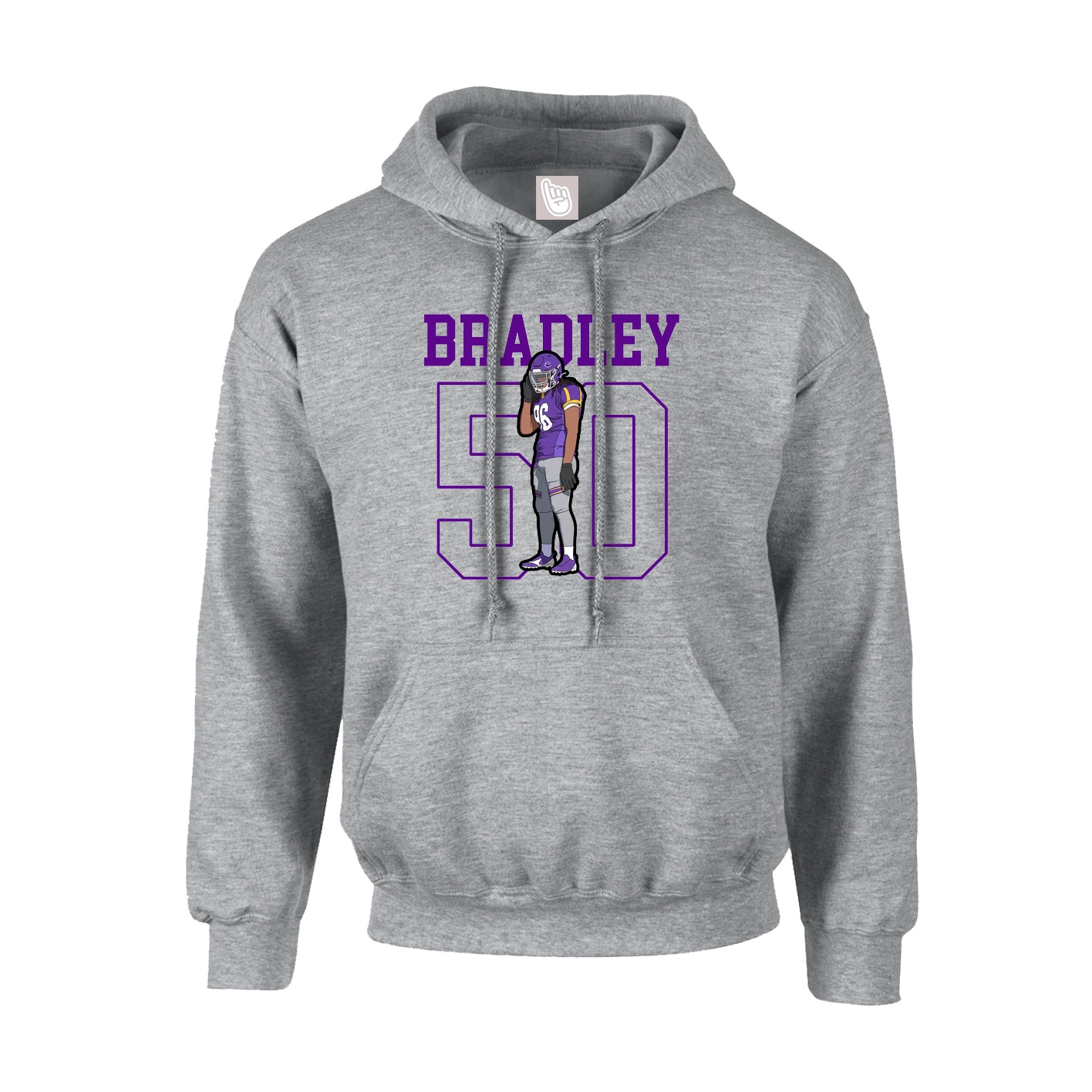 Youth Hoodie — Shirsey in Grey