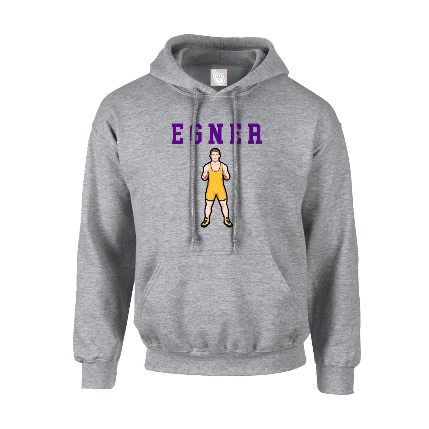 Hoodie — Shirsey in Grey