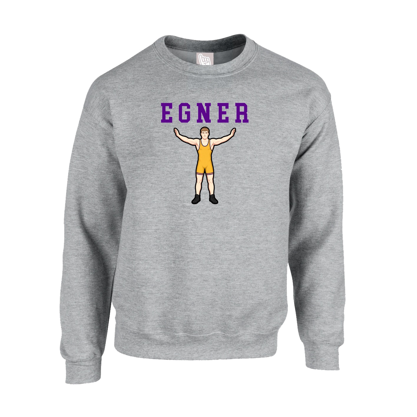 Fleece Crew — Shirsey in Grey
