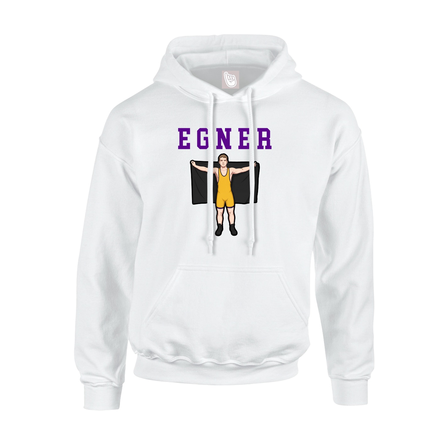 Hoodie — Shirsey in White