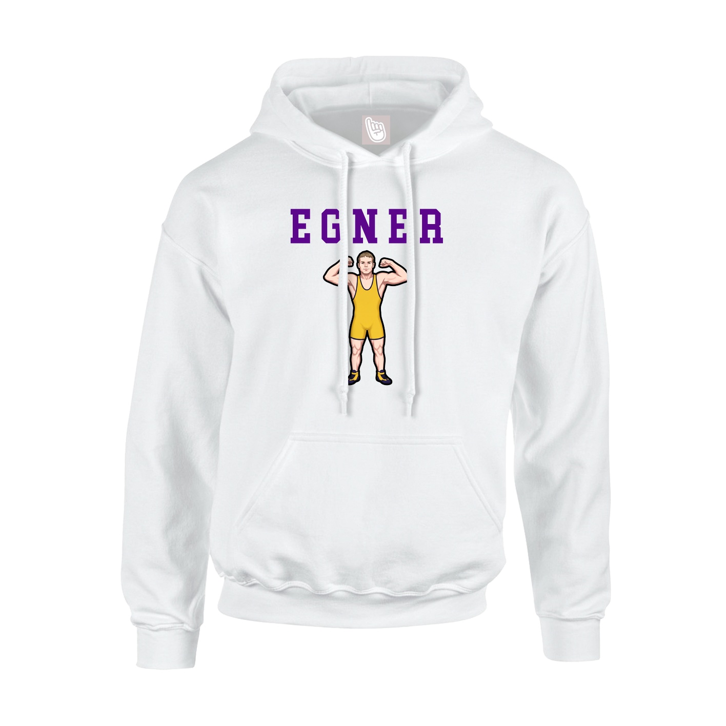 Youth Hoodie — Shirsey in White