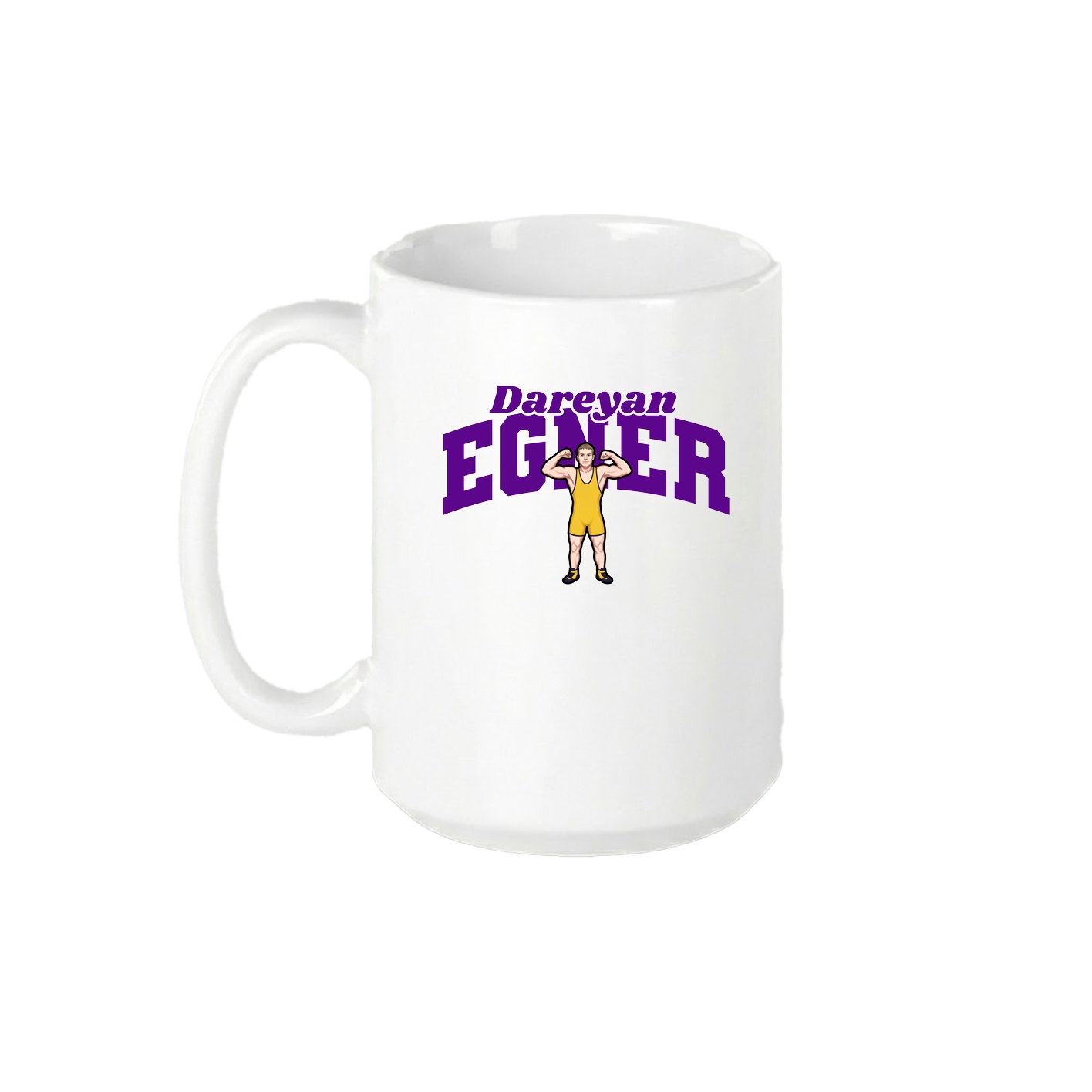 15oz Coffee Mug — Signature Arch in White