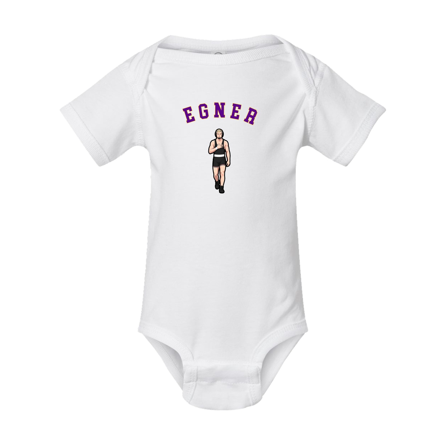 Baby Onesie — Shirsey Arch in White