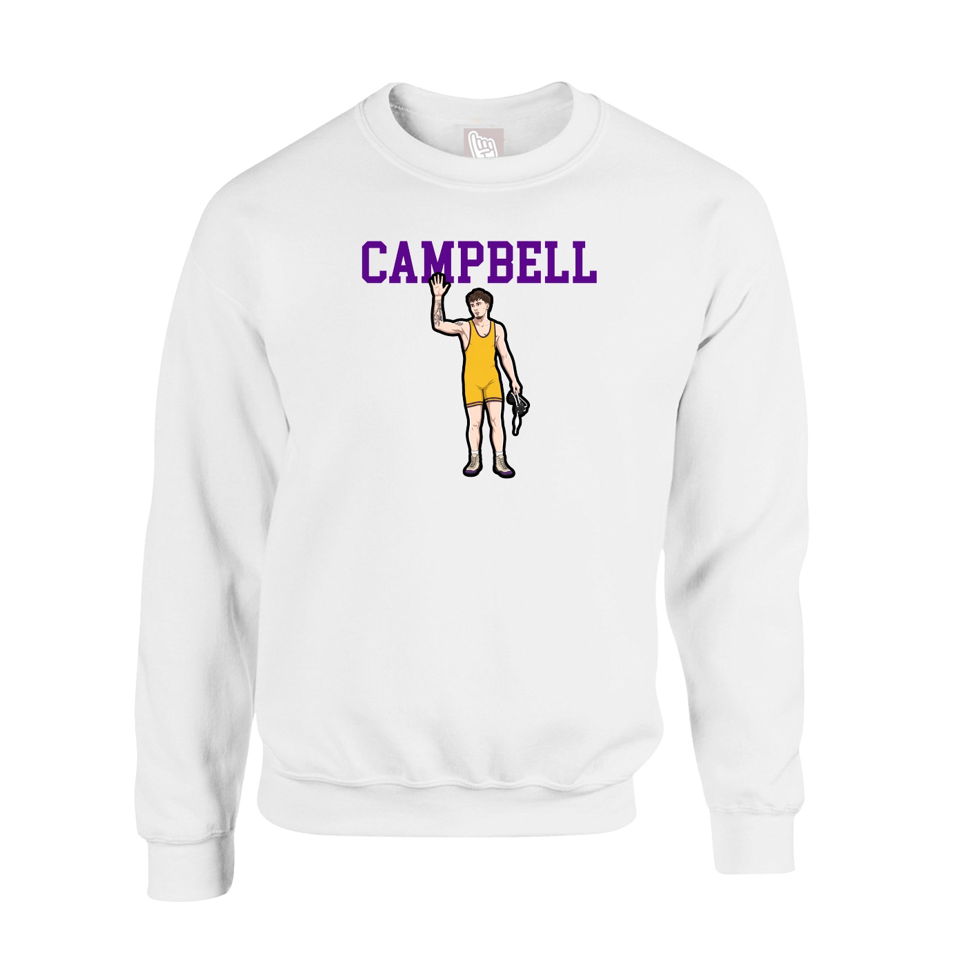 Fleece Crew — Shirsey in White