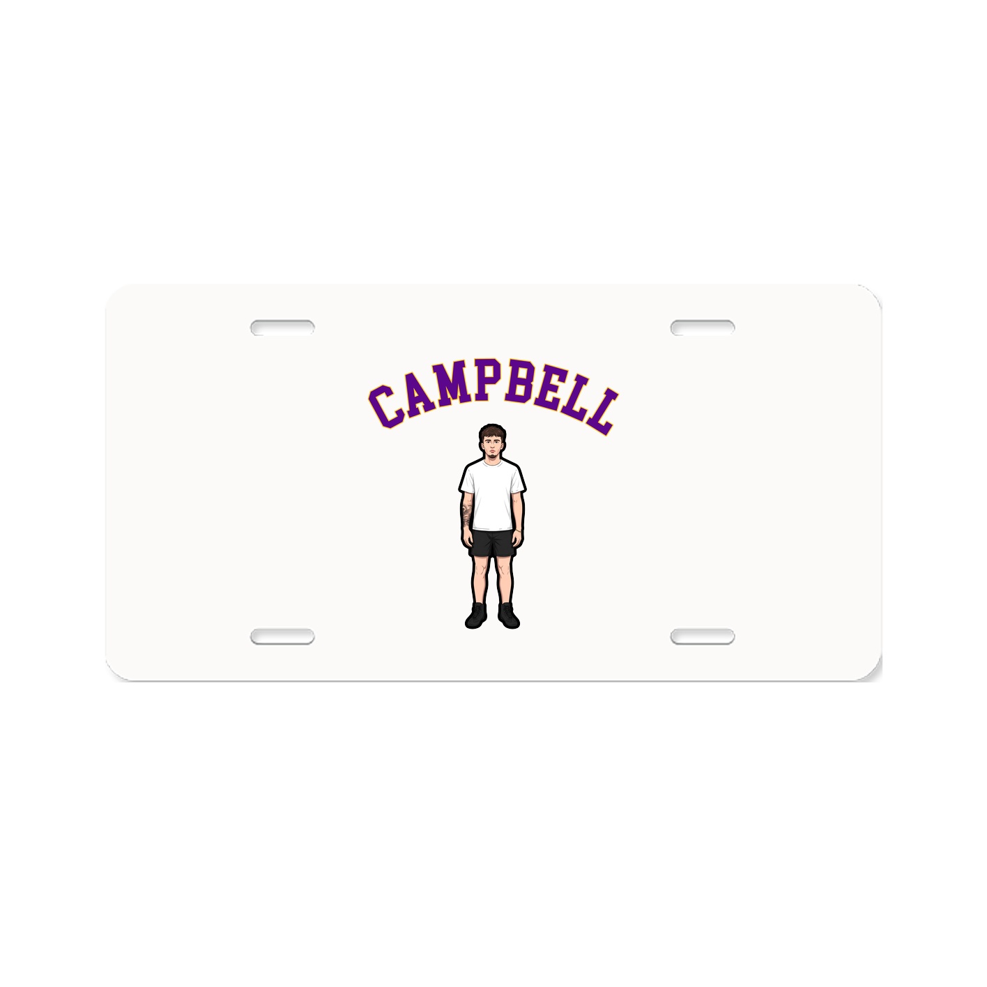 License Plate — Shirsey Arch in Classic