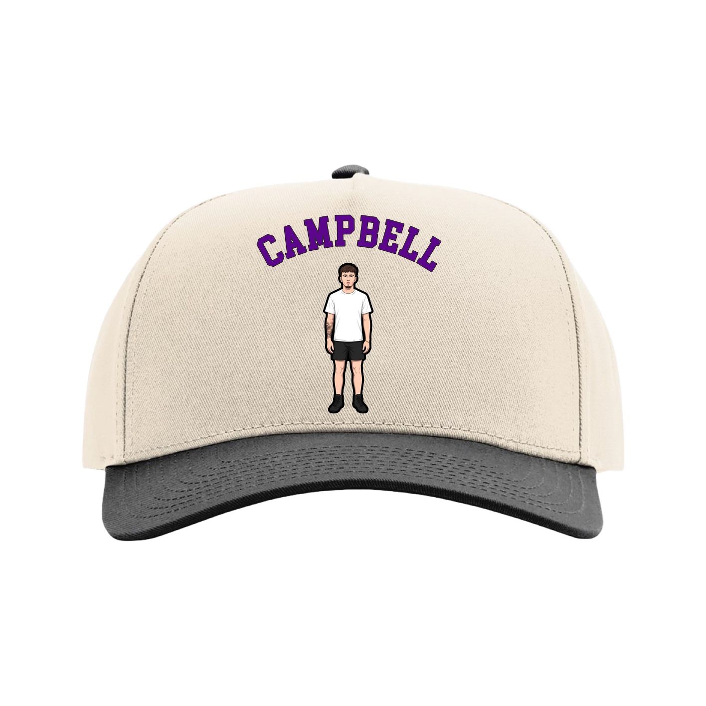 Full Fabric Five-Panel Champ Cap